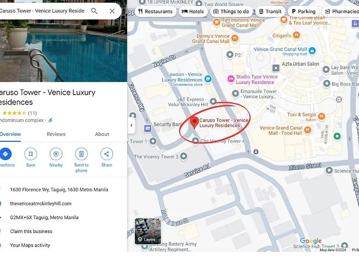 Stylish Condo, Venice Bgc, Pool, Wifi #vlrtc29e Holiday home